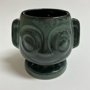 Disney Trader Sam's Enchanted Tiki Bar Green Hippopoto Mai Tai Tiki Mug Barware